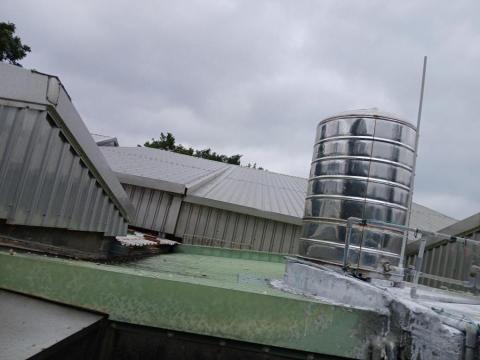 林雲企業社 - 八里區浴室平台防水施工及鐵皮屋抓漏維修工程