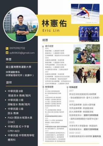 夢想家直排輪俱樂部 - 總教練履歷