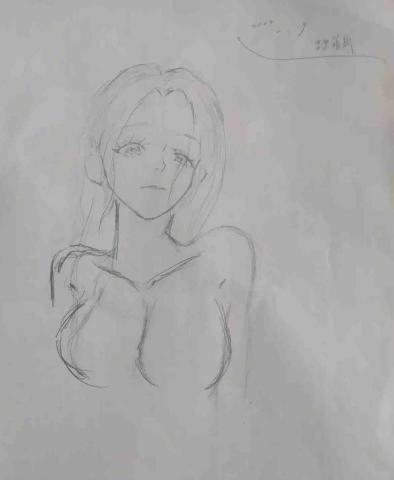 瓊文 - 鉛筆人體線稿