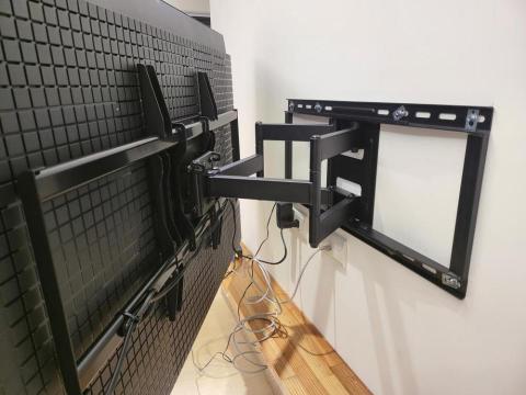 MARS - SONY 55吋電視使用
雙臂式伸縮架
Mounting Dream MD2298XL
安裝於水泥牆