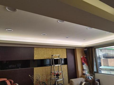周昆興 - 客廳間接照明修繕工程
