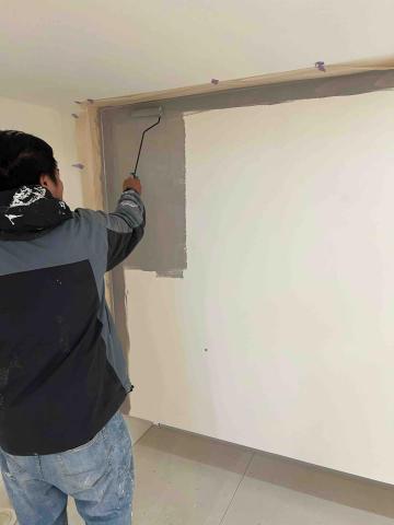 天豐油漆藝術塗料 - 斯曼特前置作業