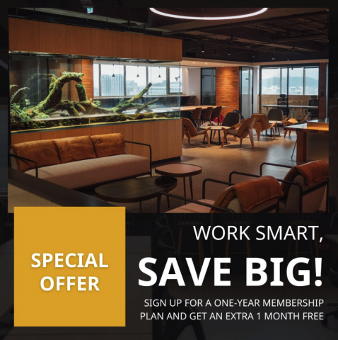 Peggy - ｜英文社群文案撰寫 & 貼文製作｜
Work smart, save big with T3CO?
Book A Tour at T3CO?https://t3ex-t3co.com/

Sign up for a ONE-YEAR membership plan and get an extra 1 MONTH FREE!?

#T3CO #共享辦公室 #coworkingspace 