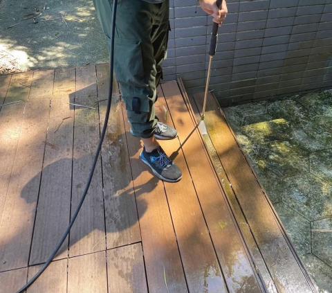 藍泳清潔管理 - 高壓清洗