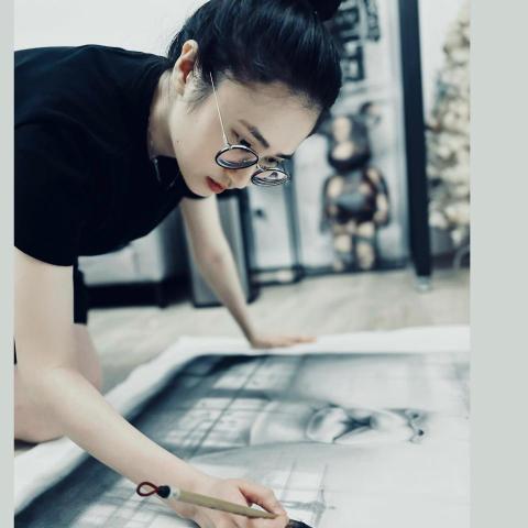 鳥松水墨畫學習老師推薦Jia 美術老師