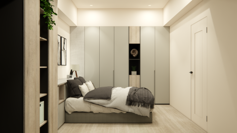 TT house - 臥房規劃