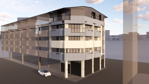 TT house - 改套外觀拉皮設計