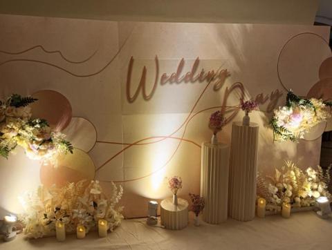 SANDY婚禮主持#婚禮影片#求婚佈置#婚禮佈置#婚禮企劃# - 婚禮現場