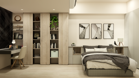 TT house - 臥房規劃