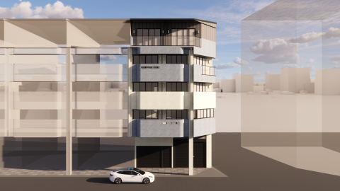 TT house - 改套外觀拉皮設計