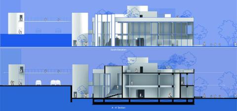 錢汝山 - 美術館設計剖面_Rhino_AI_PS_05