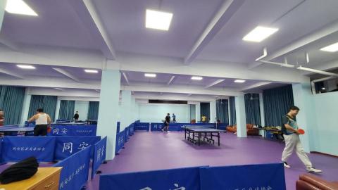 墨家機關乒乓老人女人男人 - 學員廈門交流