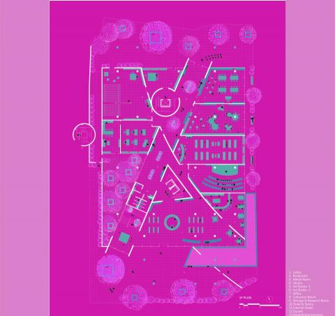 錢汝山 - 美術館設計平面(1F)_Autocad_AI_PS_04