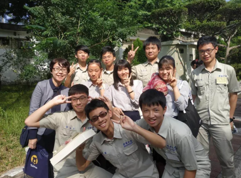 張逸安 - 日本學生參訪