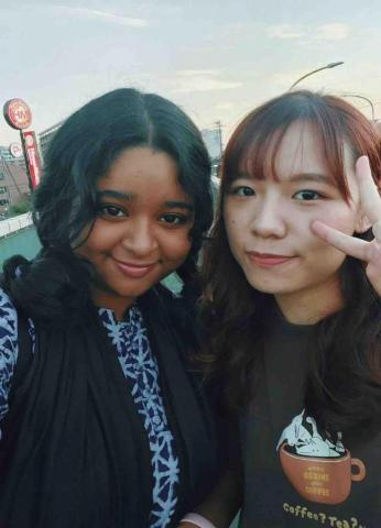 黃暐晴 はれ - 留學室友 孟加拉人