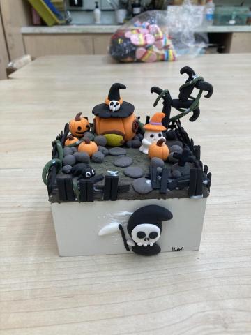 vivi - 國小黏土創作