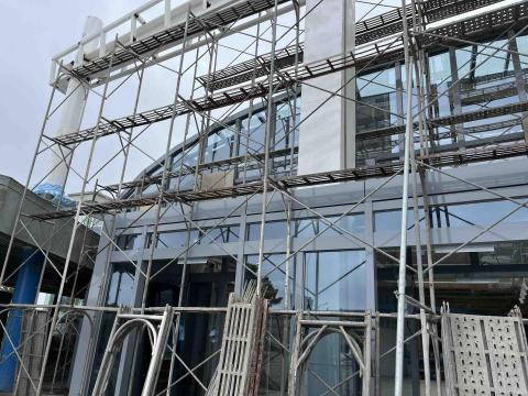 楊文皓 - 鷹架搭建