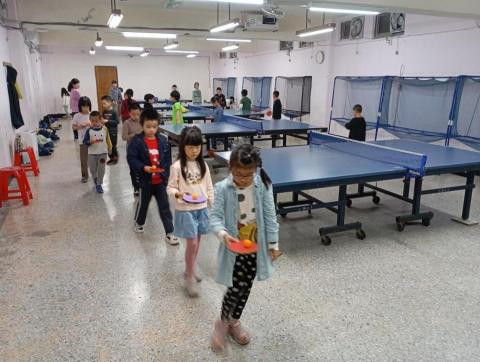 專業桌球教學 - 行競中控球練習