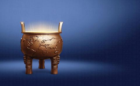 Tera - 銅鼎_3D建模渲染