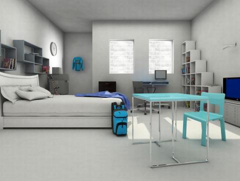 Tera - 室內場景_3D建模渲染