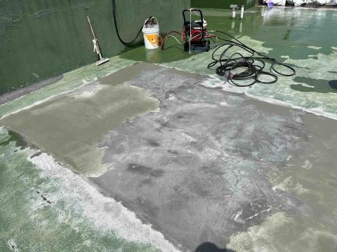 楊文皓 - 屋頂空鼓地坪打除重新泥作