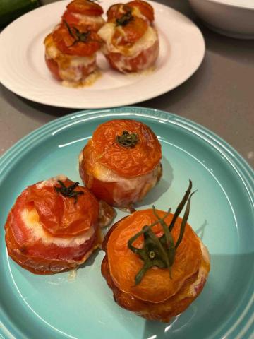 Jade’s kicthen（潔德作菜） - 焗烤雞肉起司番茄盅