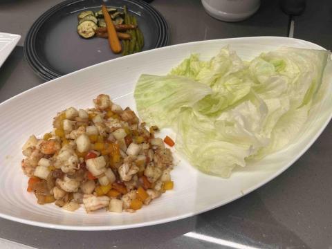 Jade’s kicthen（潔德作菜） - 水梨炒蝦鬆