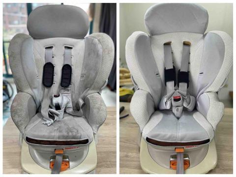 愛肯兒專業嬰兒汽座推車清洗 - 陳年汙漬處理