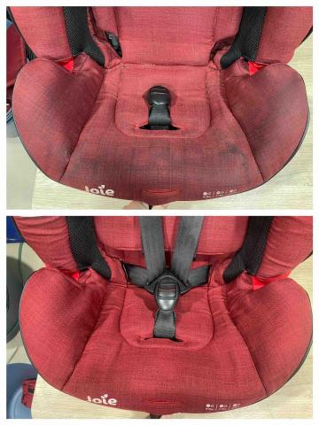 愛肯兒專業嬰兒汽座推車清洗 - 清洗前後對比照