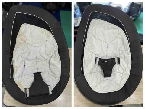 愛肯兒專業嬰兒汽座推車清洗 - 陳年黃漬處理