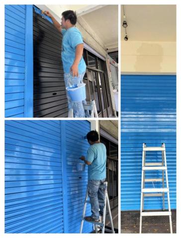 西蒙油漆シモン - 鐵卷門上漆