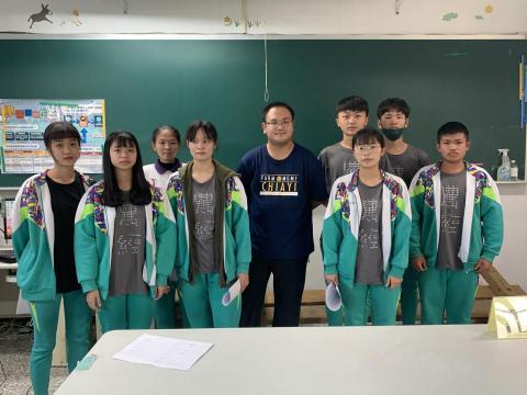 陳家銘 - 課後學生與講師合照