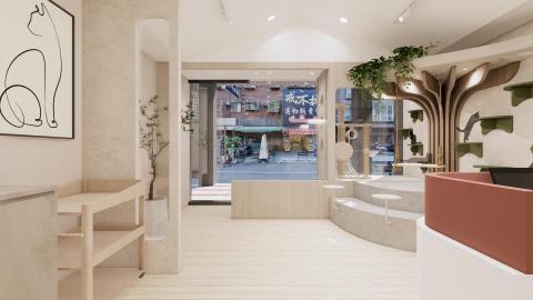 繆思貓咪旅館 - 繆思貓旅1樓-全景觀景窗