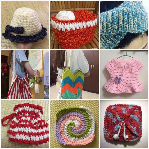 望月 - 我的編織作品