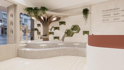 繆思貓咪旅館 - 繆思貓旅1樓-活動區