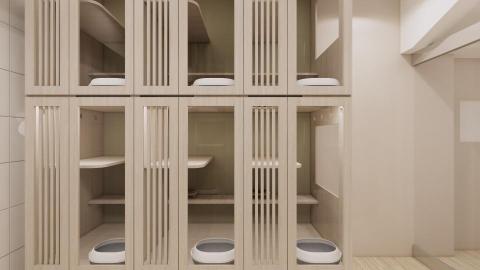 繆思貓咪旅館 - 繆思貓旅1樓-貓房(繆思營正面)