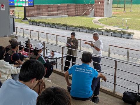 蔡宇喬 - 國家運動科學中心運動心理講習-實地靶場教學