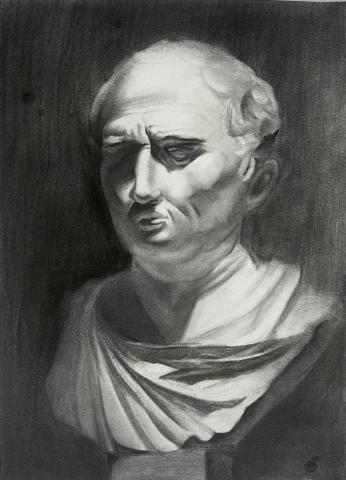 劉芯宇 - 素描石膏像