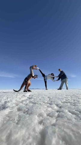 Matt Yu - 於玻利維亞天空之鏡獨旅