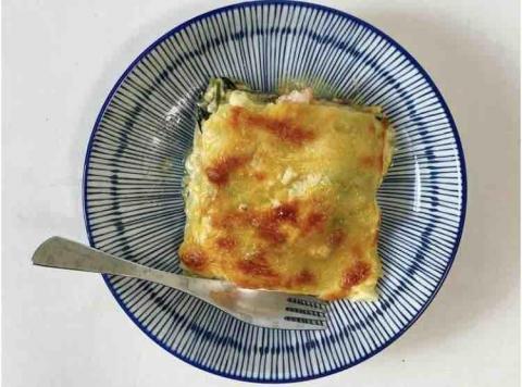 俞俞鈴 - 菠菜奶油千層麵