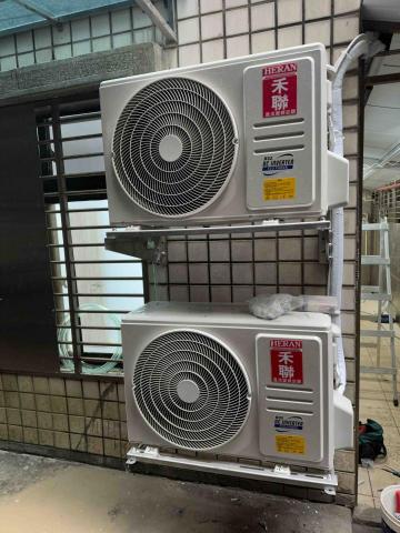 尚億專業空調 - 次臥、次臥外機使用白鐵架