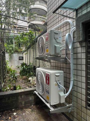 尚億專業空調 - 主臥、次臥室外機白鐵架