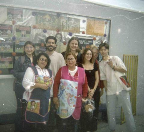 Matt Yu - 在墨西哥幼稚園文化交流