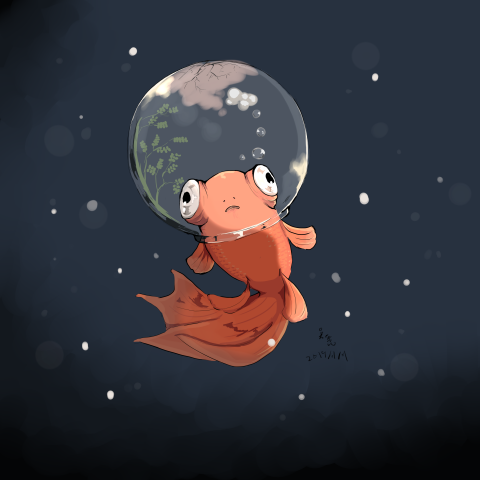 Goldfish 5 - 插畫