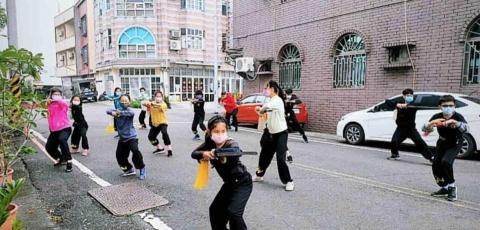 家儀 - 武術班寒訓套路教學