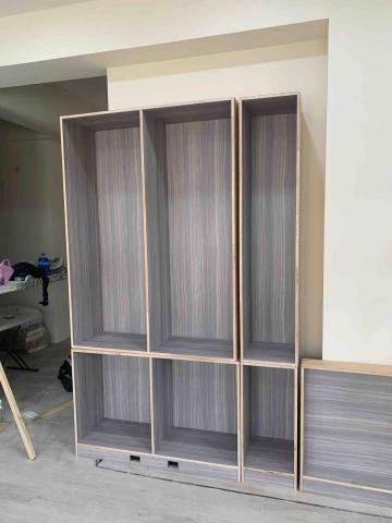 六任 室內裝修工程 - 木作書櫃製作