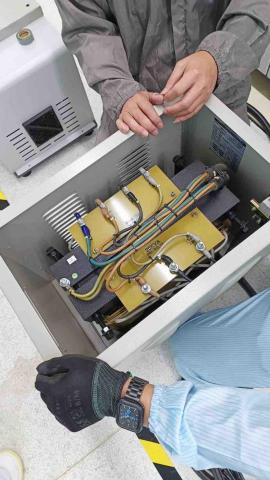 鄭欽元 - 新增機台電源壓接結線配置