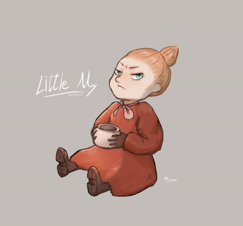 Goldfish 5 - 人物插畫