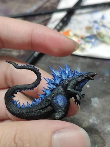 葉俞均 - 小比例哥吉拉筆塗