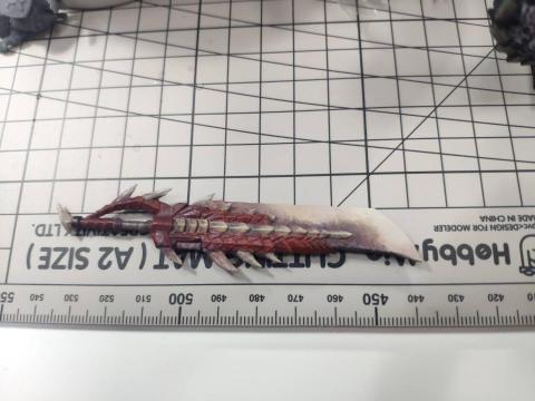 葉俞均 - 魔物獵人武器 筆塗塗裝